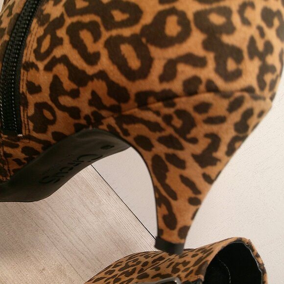 Circus by Sam Edelman Kirby Ankle Microsuede Leopard Bootie Size 10 M EUR 40 - Picture 8 of 8